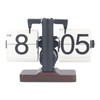 Digital Flip Dоwn Clock Retro Wooden Mechanical Flip Clock Desktop