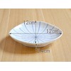 Tableware East Triangular Platter, 9.1 inches (23 cm), Blue Tea