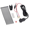 eSynic Motorcycle USB Charger Double Socket 2.1A/1.0A Universal USB Power