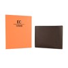 EC COVERI Men's Genuine Leather Wallet with Wallet and Box,
