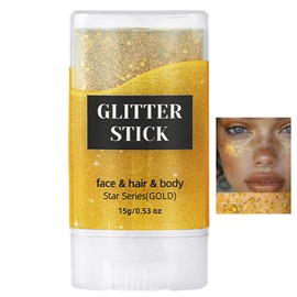 Stick Glitter for Body - Hair Body Shimmer Stick Festival Makeup | Cosmetic Shimmer Makeup Versatile Sparkling Accessories for Party Celebration Stage Performance