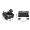 sourcing map Snap-in Cage Nuts - M6 x 1mm Carbon