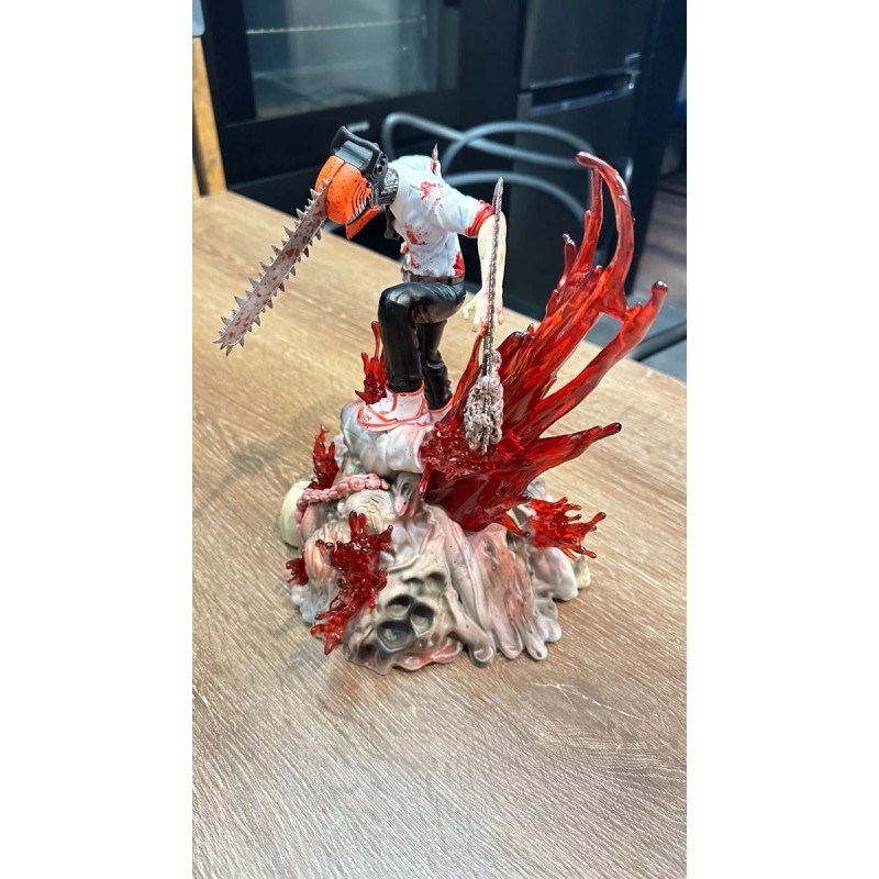 Jextech Figura Anime Hombre Motosierra Chainsaw Man 29 Cm