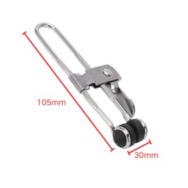 Fafeicy 10Pcs Lever Action Grid Clamps, Stainless Steel Tile Mounting Clips Tile Mounting Clips for Suspended Ceiling