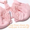 HACI Full Coverage Front Closure Bra for Women Non-Padded Plunge