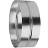 HVAC OV Galvanized Steel Coupling - 8" Inch Fit -