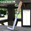 GREBSTK Crack Weeder Crevice Weeding Tool Manual Weeder Beech Handle