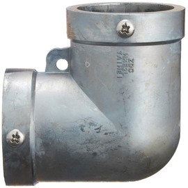 Alinco HKE2L Pipe Joint for Single Pipe, L Corner Splice