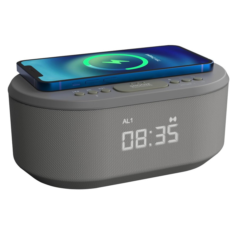 i-box i-box Alarm Clocks Bedside, Alarm Clock with Wireless Charging,