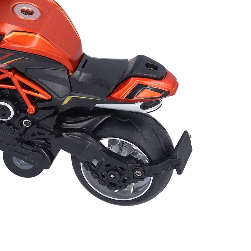 Motorcycle Model Alloy Simulation Motorbike Toy Collection Decoration for Children
