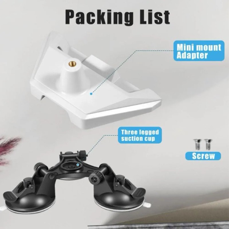 Soporte De Chupon O Ventosa Para Antena Starlink Mini