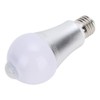 E27 7W Human Body Induction Bulb Light LED Motion Sensor