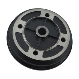 labwork Front Rear Brake Drum Replacement for Kawasaki Mule 2010 2500 2510 1993-2001 41038-1227 41038-1226