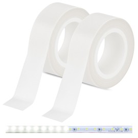 Light Soften Tape 2 PCS 0.78inx32.8ft LED Light Strip Masking Tape for Slightly Diffuser Light,White