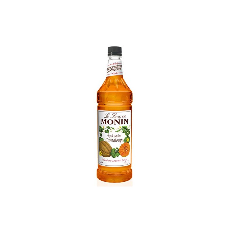 Monin - Rock Melon Cantaloupe Syrup | Premium Syrup for