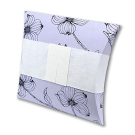 At Peace Memorials Journey Biodegradable Cremation Urn for Water/Earth Burial Adult 220 Cubic inches (Dogwood Lilac)