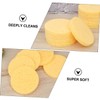 Baluue 2sets Makeup Remover Sponge Facial Cleansing Brush for Women