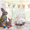 Morepack Shrink Wrap Bags for Gift Baskets,20x20 inches Clear PVC