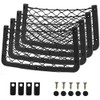 4 Pcs Car Storage Net Bag, Car Nets Pocket, Elastic