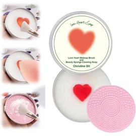 Pasta Limpiadora para Brochas de Maquillaje - Jabón De Lavado Portátil Y Limpiador,Limpiador para Pinceles de Maquillaje para Entusiastas de la Belleza y Uso Familiar en Interiores o de Viaje