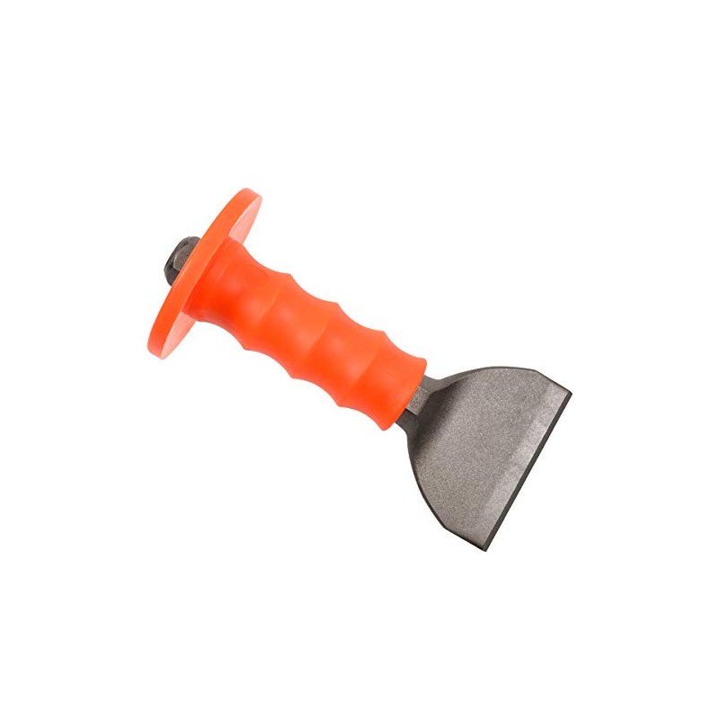Mayhew Select 35105 3-1/2-by-7-1/4-Inch Handguarded Mason Chisel