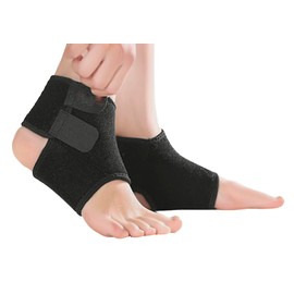 Bao Core Foot Support for Children, Ankle Stabilization, Junior Ankle Protection, Easy to Wear, Stretchable, Breathable, Left and Right Use, Basketball, Outdoor, Sports, Black, M
