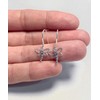 Dragonfly Dangling Earrings - 925 Sterling Silver