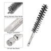 HARFINGTON 5Pcs Bore Brush Stainless Steel 17mm Dia Cleaning Twisted