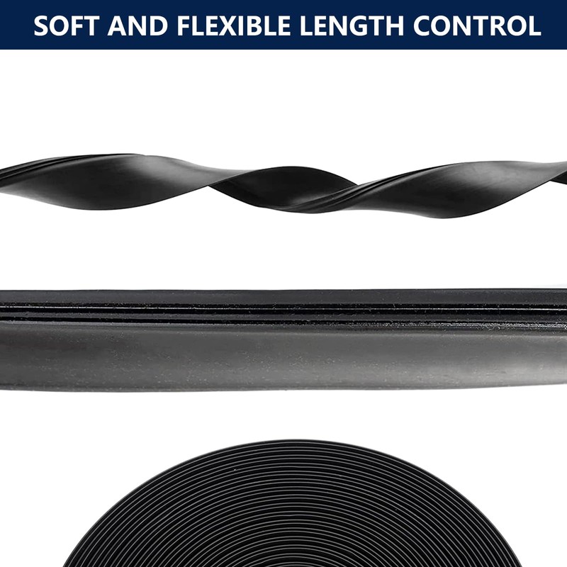 R854056 RV Slide Out Seal,1-1/2" x 9/16" x 25' Black