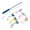 7pcs Cat Tassel Toys Play Chase Exercise Multifunctional Cat Butterfly