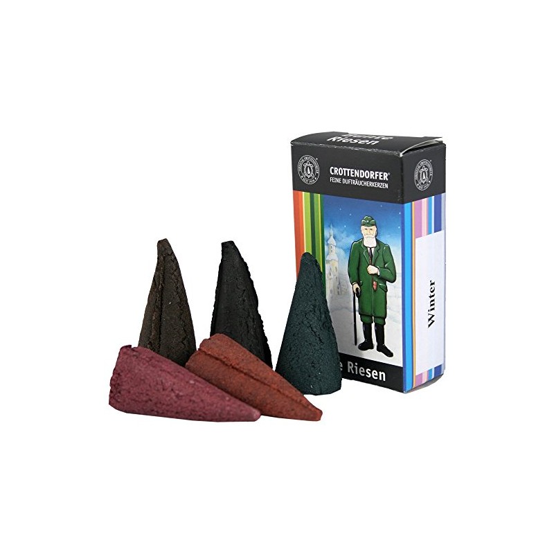 Original Crottendorfer Giant Incense Cones – Fragrance: Colourful Giants in