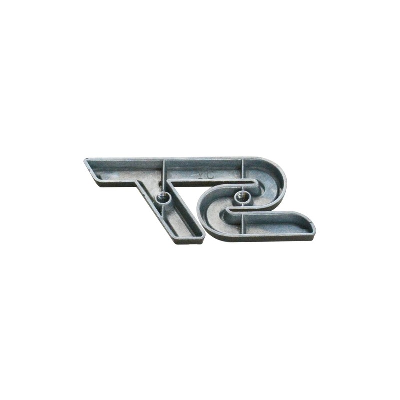 2pcs ST Grille Emblems, Metal Decal Badge + Back Sticker