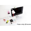 Screen Shelf White | Create space on your screen
