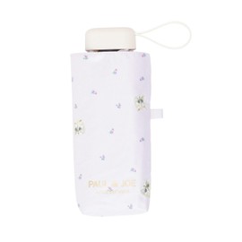 Moonbat PAUL & JOE ACCESSOIRES 22-113-12139-82 Parasol, Sun or Rain, Folding Umbrella, Compact, Light Blocking, Heat Blocking, UV Gypsy, Ribs, 19.7 inches (50 cm), Purple