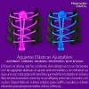 Par Agujetas Elásticas Ajustables Cordones Sin Nudo Tenis