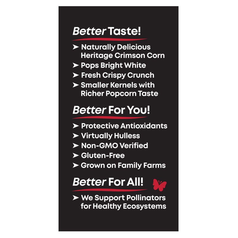 Black Jewell Gourmet Popcorn Kernels, Crimson Red, 15 Ounces (Pack