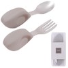 enne. Training Spoon and Fork Set with Case, For Babies,