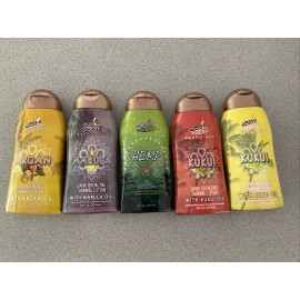ZERO TO SEXY exotic Oils “ARGAN”Dark Bronzing TanLotion  (1) 8 oz NEW  Choose