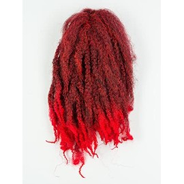 DreadLab - Synthetic Afro Braiding Hair Curly Twist (#6TT Light Burgundy - Red Transitional)