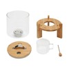 AngelcityCC Flour and Cereal Container, Rice Dispenser 5L Glass Food