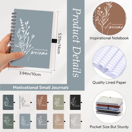 Chuangdi 10 Sets Thank You for Being Awesome Notebooks Employee Appreciation Journals Boho Thank You Notepad With Ballpoint Pens and Sticky Notes Bulk Appreciation Gifts for Teacher Employee Coworker