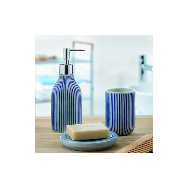 Spirella Mykonos Stone Look Decorative Bathroom Equipment Soap Dish Dimensions: