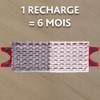 VILEDA Ultramax Power Mop Refill Pack, Microfibre, Blanc/Rouge Refill Pack