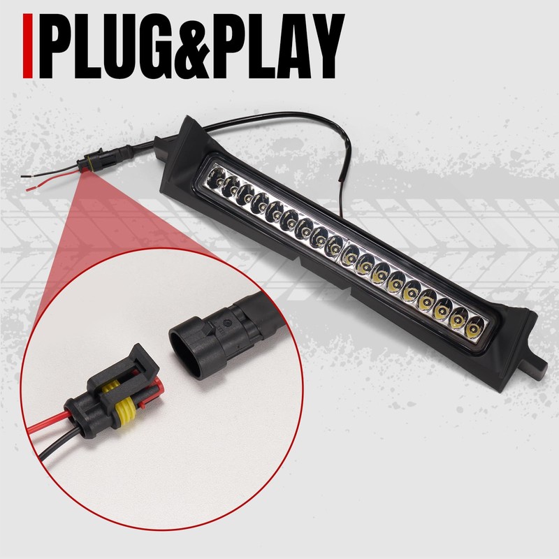 A & UTV PRO LED Hood Scoop Light for Polaris