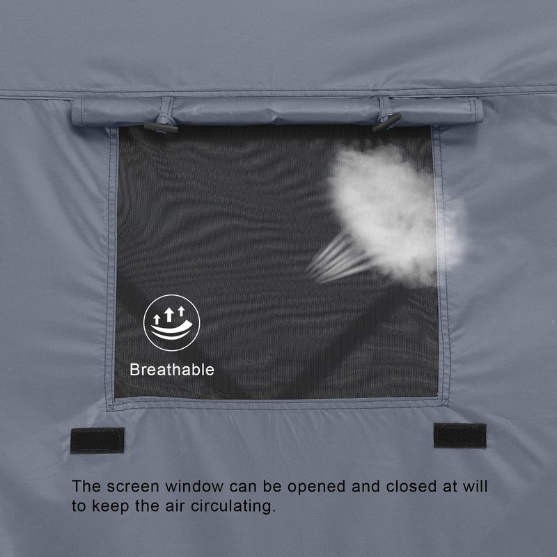 MASTERCANOPY Wind Screen Side Panel with Window for Escape Screen