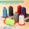 sourcing map 962 Yards Bonded Nylon Sewing Thread Size 630D/3