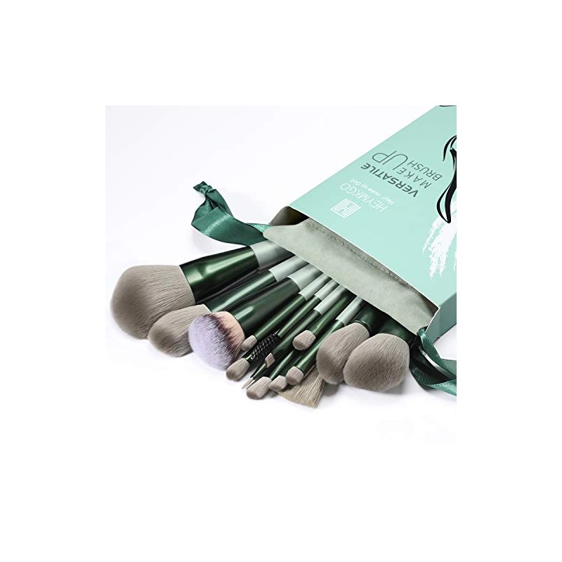 Makeup Brushes - HEYMKGO - 15Pcs Makeup Brushes Set Premium