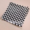 100Pcs Wax Paper Sheets for Food, 12x12 In Black and