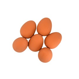 Storm&Lighthouse 6x Bouncy Eggs Rubber Balls Fake Eggs Prank Joke Toy Gag Gift
