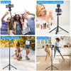 Camera Tripod, 13.7in to 55.7in Lightweight Extendable Selfie Stick Tripod
